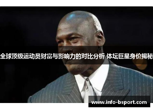 全球顶级运动员财富与影响力的对比分析 体坛巨星身价揭秘