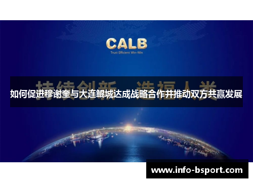 如何促进穆谢奎与大连鲲城达成战略合作并推动双方共赢发展